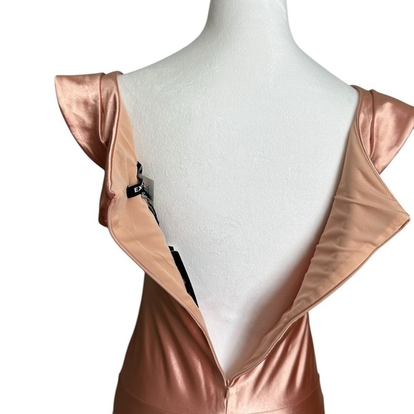 Express Satin Off the Shoulder Thong Bodysuit Size XS - Picture 9 of 17